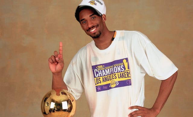 Kobe Bryant First Championship